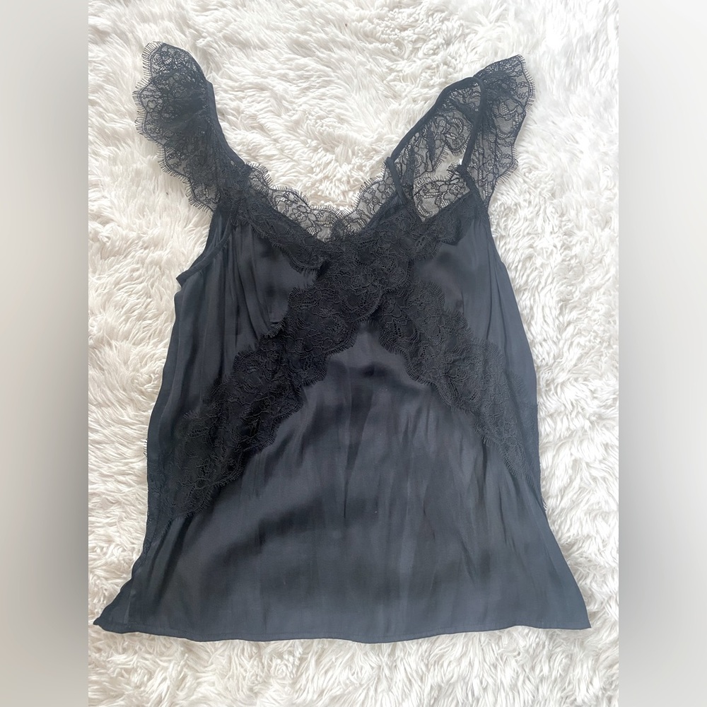 Black Lace Tank
